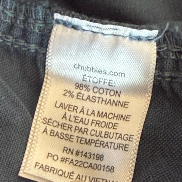 Chubbies Shorts Pockets Elastic waistband Regular Fit Size Medium 5.5” Inseam - Picture 7 of 8